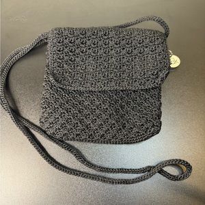 The Sak Mini Shoulder or Crossbody Bag Black